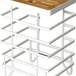 Utensil Caddy Easy to Clean Kitchen Storage Shelf for Pantry Home Cabinet Large-image-33