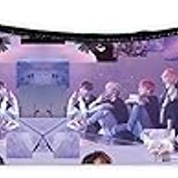 Bt Sm Pouch Music Band Purse Korean Theme Pencil Pouch for School Kid's Men Women Multicoloured-image-78