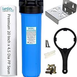 Letino Whole House Sediment Filter, 1.5 inch In/Out, 6 Pieces-image-80