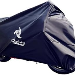 Raida RainPro Bike Cover for Bajaj Platina (Navy Blue) Waterproof | Dustproof | with Mirror Pockets-30