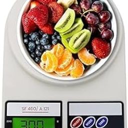 UNSORT Weighing scale, Weight Machine for Kitchen, Kitchen Weighing Scale,SF-400 Weight Machine for Shop, Food Weighing Scale, Multipurpose Portable Electronic Digital Weighing Scale Weight Machine-30