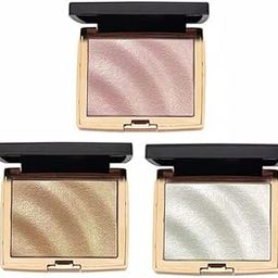 SKINPLUS Hojo Highlighter Highlight Shimmering Powder, Waterproof Long Lasting Highlighter,Highlight Powder Palette,highlighter makeup 10g (1 PINK, 2 BROWN, 3 SILVER)-5
