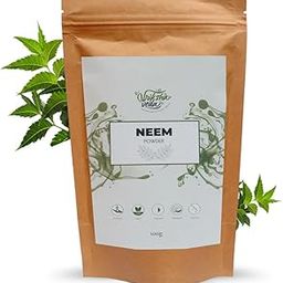 Neem Powder for Skin, Face and Hair I 100% Pure and Natural I Shade Dried Neem Leaves Powder I No added colours or preservatives I100 gms-image-59