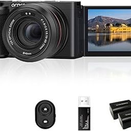 ORDRO G730 5K Mirrorless Camera 12x Optical Zoom, 3.2" Vari-Angle Touchscreen, Auto/Manual Focus for Vlogging and Photography-image-57