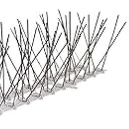 CASTLE Stainless Steel-304 Bird Spike Pigeons Spike with Screw and Gitti (10 Pcs Pack)-12