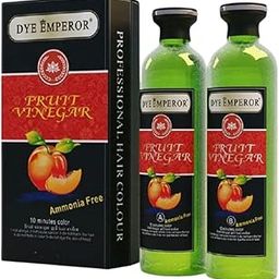 AGRO MANIA Dye Emperor Fruit Vinegar Gel Hair Color Dye, Organic Natural Black Color Dye for Men and Women Both Long Lasting Coloring -500 ml-image-87