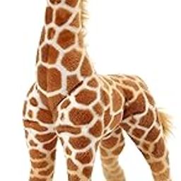 Tickles Giraffe Soft Stuffed Plush Animal Toy for Kids Boys & Girls Birthday Gift (Color: Brown; Size: 55 cm)-image-40