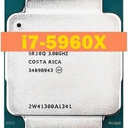 DSPDVWOW I7-5960X CPU 22 Nm 8 Cores 16 Threads 3.0GHz 20MB 140W Processor LGA2011-3 for X99 Server Motherboard 5960X of Type LGA 2011-3-20