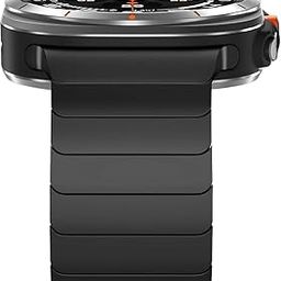 Zitel Stainless Steel No Gap Metal Band Compatible with Samsung Galaxy Watch Ultra 47mm-image-59