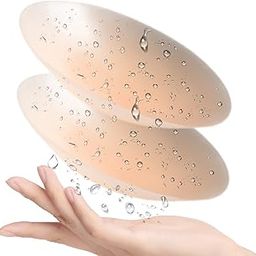 Miramar Nipple Covers for Women,Waterproof Nipple Pasties Reusable,Ultra Thin Adhesive Silicone Nipple Cover Petals-49