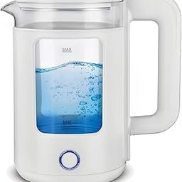 MORADIYA FRESH Electric Kettle Teapot 2.3 Liter| Auto Shut Off| LED Indicator with Warmer Temperature| Fast Boiling Glass Water Kettle | Dry Boil Protection & Heater, Making Tea Coffee| (1500 Watt)-image-2