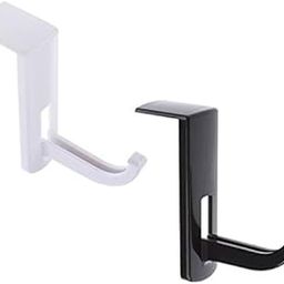 MERISHOPP 2X2 Pieces Headphone Headset Hanger Holder Wall Pc Monitor Stand Hook Sticky|Consumer Electronics | Portable Audio & Headphones | Other Portable Audio-picture-13