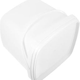 ROMISBABA 1pcs Portable Plastic Water Bucket Handle Square Container for Home Kitchen and Outdoor Use Sturdy Use-image-73