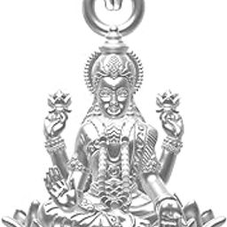 Mata Laxmi Mahalaxmi Silver Religious Pendant Religious Gift Pendant Necklace For Men & Women Pure 925 Silver Maha Laxmi For Good Health & Wealth-image-58