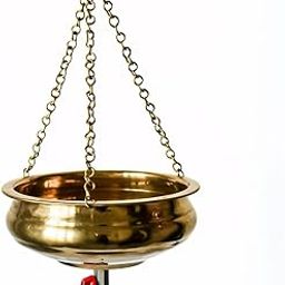 Got Bull Shirodhara Pot Brass (2 Ltr) With Chain, Valve And Nozzle-image-76