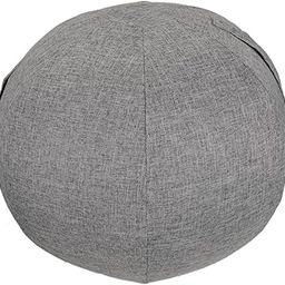 ATORSE Yoga Ball Cover Foldable Protective Ball Cover Anti Burst Ball Cover Gray 55cm-image-14