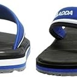 XXX Slippers for men || Durable & Comfortable || TPR Sole || Lightweight || Fashionable || Super Soft || Outdoor Slipper [ BLACK ROYAL BLUE UK 9 ]-image-52