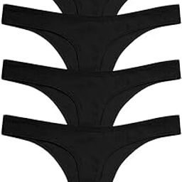 Womens Cotton Thong Panty|Low RiseWomen's Cotton Fitted Bikini Style Underwear |Sexy Solid G-String Sexy Lingerie Panties Briefs-image-28