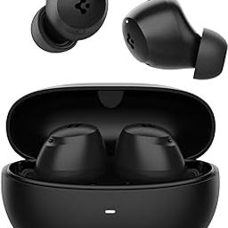 Spigen Audio Newly Launched SA-TW P10 True Wireless in Ear Earbuds with 30H Playtime, Upto 40dB 4 Multi-Mode ANC Pro, EQ Customizing App, 6-MIC, Gaming Mode, 10mm Driver, IPX4 - Black-image-9