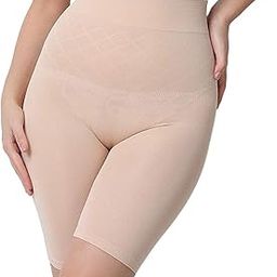 Shapewear for Women Tights Innerwear Body Shaper Tummy and HIPS Shape Wears Ladies Slacks Thigh Girl Waist Body Shaper Tucker Spandex & Nylon Get a New Look Best While (Free Size) (Beige)-image-99