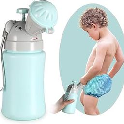 SYGA Portable Baby Potty Urinal Emergency Toilet for Camping Car Travel and Kid Potty Pee Training (Blue)-image-38