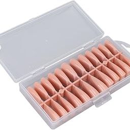 False Nail Tips Easy to Trim Different Size Charming Breathable 240 Pieces Extra Long Artificial Nail Tips for Nail Salons-image-17