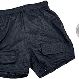 MERISHOPP Men Loose Hockey Shorts Professional Jock Pants for Soccer Baseball Football M with Crotch Shell| Sports Equipment | Outdoor Sports Gear | Exercise Gear-image-72