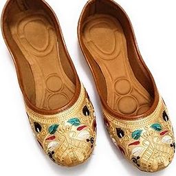 NIHARIKA Women Punjabi Embroidery Jutti with Beautiful Design-image-20