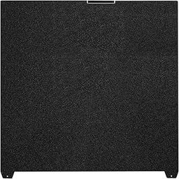 HzdaDeve 370 x 370mm Building Plate for Creality K2 Plus/Combo PEI Sheet Platform Flexible Single Sided Texture Spring Steel Sheet No Glue Printing for Printer-image-2