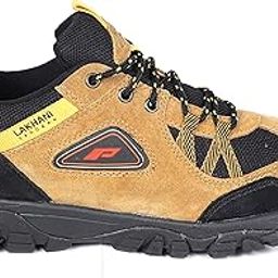 by Lakhani Vardaan Adventure Rambo Trekking and Hiking Shoes with Anti-Skid Rubber Sole & Leather Upper-image-21