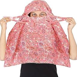 Scarf Face Mask -Sun Protection - For Working Girls And Women-image-81