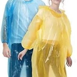 Unisex Disposable Rain Card for Emergency Use | Waterproof Rain with Smallest Pocket Size| Easy to Carry & Use and Reusable | 2 to 3 time wear Thin Plastic-7