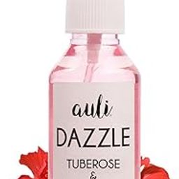 AULI LIFESTYLE Tuberose&Hibiscus Instant Floral Face Mist&Toner|Toner For Glowing Skin|Minimize Pores,Skin Tightening,Controls Oils|Alcohol-Free|All Skin Types|Ayurvedic|Dazzle-120Ml-33