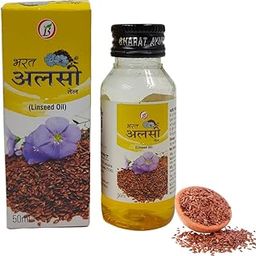 Bharat Ayurvedic Aushdhalaya Flaxseed Oil (Alsi Ka Tail), 100 ml (Pack of 2)-image-28