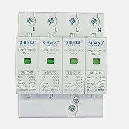 ASPA Solar SIBASS AC SPD 3 PHASE 4 Pole SIBASS surge protective device - 01Qty-22