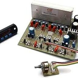 Electronic spices High Power 4440 Amplifier Board 12V 5A 150W with Volume Adjustment Potentiometer Switch Support and Bluetooth FM Audio Player Decoder with Remote Kit-picture-7