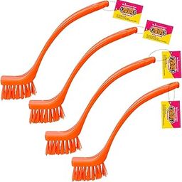 BEAR GRIPS Sink wash Basin Hard Bristle Brush for Bathroom and Kitchen Cleaning - Pack of 4…-image-39