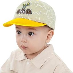 Tomorrow Baby Baseball Cap, Baby Hat, Cap for Boys & Girls, Kids Caps, Cap for Toddlers 1-3 Years Baby Cap, Caps for Babies, DAG Rubber Logo & Patterned Print-image-3