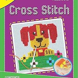 Creative Educational Aids P. Ltd. Cross Stitch Dog Crafts Kit (Multi-Color)-image-16