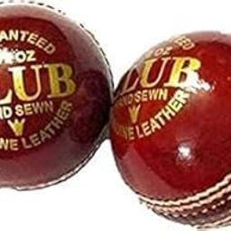 LABH TRADERS Power Hand Stitched 2 Piece Cricket Leather Balls for T20, One Day and Test Match (Red) (Pack of 2)-image-44