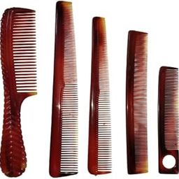 Star Grooming Hair Combs for Men and Women, Pack of 5-picture-18