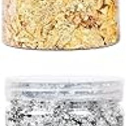 Enakshi® 2x Gold Leaf Flake Huge Beautiful Flakes for Crafts Nail Art|Health & Beauty | Nail Care, Manicure & Pedicure | Nail Art Accessories-image-32