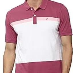 allen solly Men's Cotton Regular Fit Polo T-Shirt-picture-19