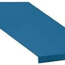 In-Line Sloping Hood Filler Color: Blue, Size: 1" H x 15" W x 18" D-picture-20