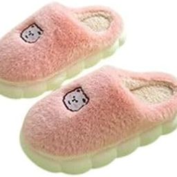 Women's Winter Flip-Flops & Slippers Home Indoor Non-Slip Teddy Soft Fur Flip Flop Slides And Slippers Flip Flops-image-77