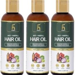 Hemny Anti Hairfall Hair Oil For Men & Women | Promotes Hair Growth & Reduces Hair Fall | With Hibiscus, Almond,Castor, Amla, Neem,Coconut and Bhringraj Oil | | 100 ml Combo Pack-image-76