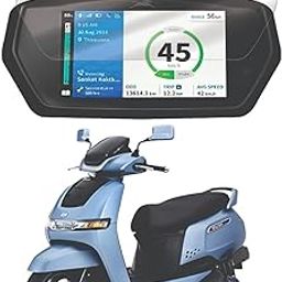 9H Screen Guard Protector for TVS iQube EV 6 inch || Instrument Cluster Protector || Scratch Guard [Not Tempered Glass]-image-22