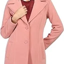 honnete Regular Fit Casual Single Breasted Solid Trench Coat For Women With Closure Type of Button and Two Pockets-picture-46