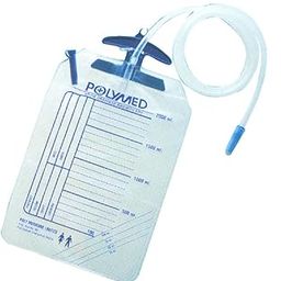 POLYMED Polyuro-Deluxe (Urine Collection Bag With Top Outlet & Non Return Valve)2000Ml -Box Of 5 Pieces-image-41
