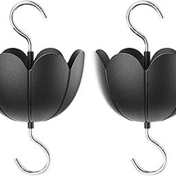 ATORSE Bird Feeder Accessory Hooks Unique Bird Feeders Hanger for Deck Yard 2pcs-image-9